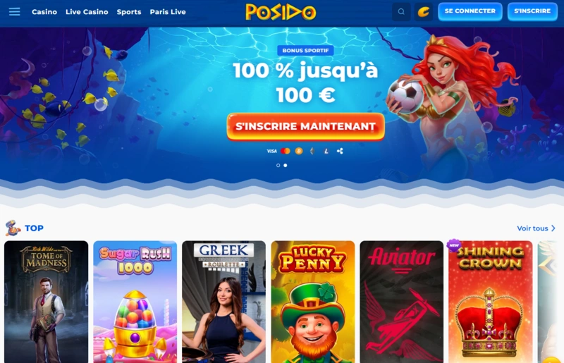posido home page